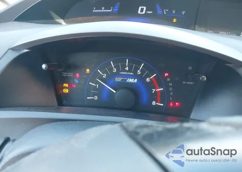 2012 Honda Civic Hybrid из США, поврежденный, VIN JHMFB4F2XCS009610